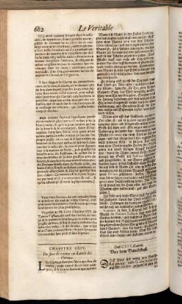 Chapitre CXIV. = Das CXIV Capitel. - Chapitre CXXV. = Das CXXV. Capitel.