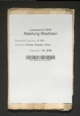 Quittungen über bezahlte rückständige Pächte.