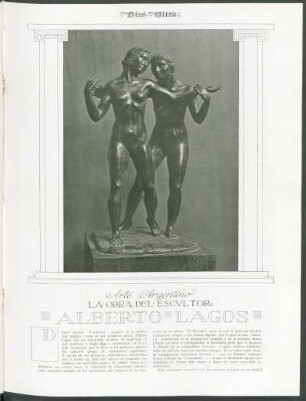 Arte argentino - La obra del escultor Alberto Lagos