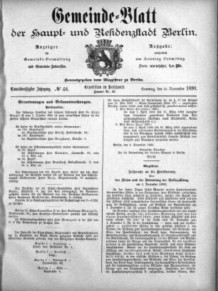 1890,46: No. 46, 16. November 1890