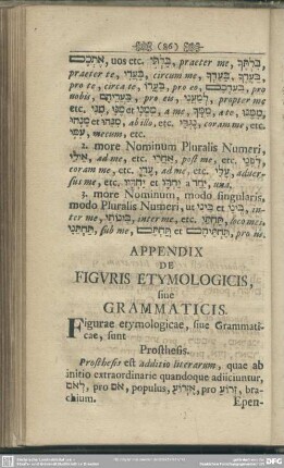 Appendix De Figuris Etymologicis, sive Grammaticis