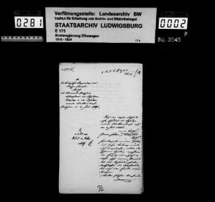 Schuldenwesen der Schulgemeinde Walkersbach, Gde. Plüderhausen
