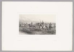 Reconnaissance, Blatt 21 der Folge "Expédition et siège de Rome"