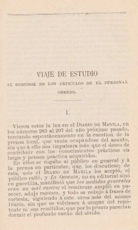 Viaje de estudio ...