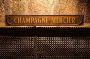 Frankreich. Champagne Ardenne. Marne. Epernay. Champagner Kellerei Mercier. Lager im kreidestollen