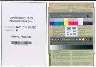 Entnazifizierung Friedrich Kleine , geb. 12.05.1893 (Aerztin)
