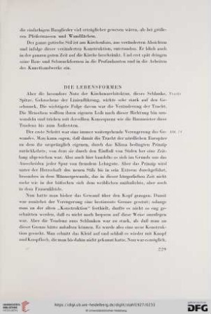 Die Lebensformen