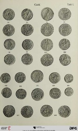 Tafel I-VIII