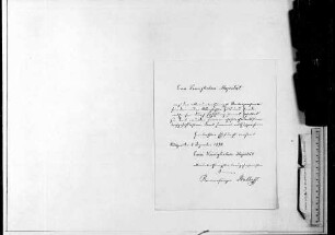 Stellen und Personal (1890-1893)