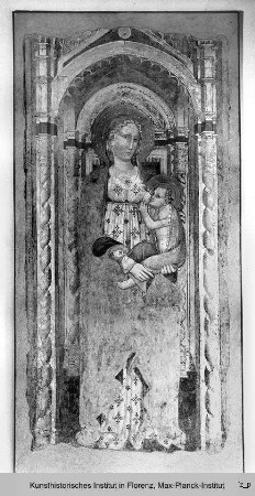 Thronende Madonna