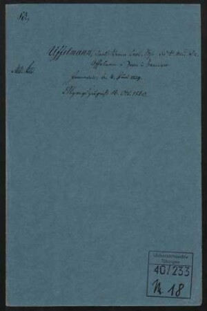 Uffelmann, Arnold Werner Carl * 14.12.1839