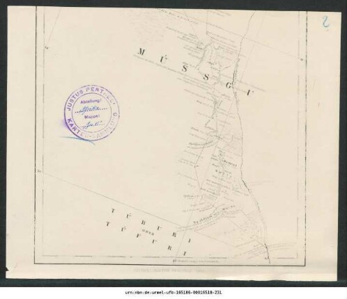 Mittleres Nordafrika : Reisen von Barth, Vogel, Overweg, Richardson, Rohlfs : 1857 : Kartensammlung