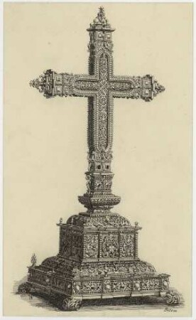 Reliquiar aus Sta. Maria zu Belem, Reliquienkreuz