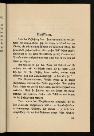 195-202, 11. Ausklang