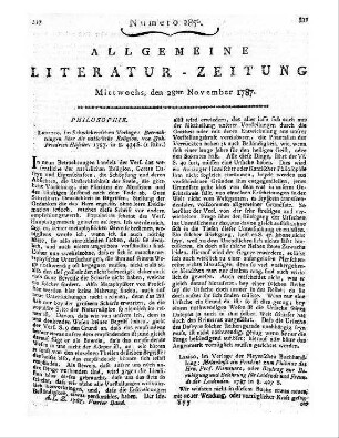Häseler, J. F.: Betrachtungen über die natürliche Religion. Leipzig: Schwickert 1787
