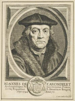 Bildnis des Ioannes de Carondelet