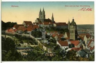 Meißen. Altstadt,Frauenkirche,Albrechtsburg u. Dom
