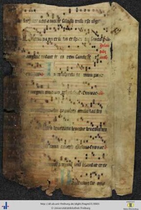 Fragment aus Reimoffizium