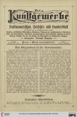2. Januar-Heft 1891