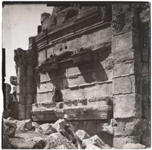 Wanddetail, Baalbek: Ansicht