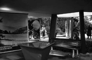 Stuttgart: Landesausstellung, Pavillon Freiburg, Innenansicht