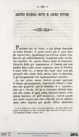 Alfonso Rivarola, detto Il Chenda, pittore