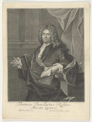 Bildnis des Thomas Benedictus Richter