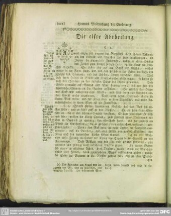 Die elfte Abtheilung