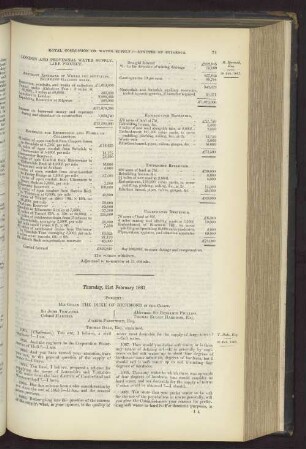 Thursday, 21st February 1867.