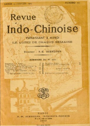 Lundi 19 Janvier 1903. Numéro 222