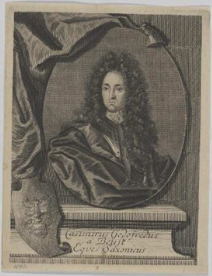 Bildnis des Casimirus Godofredus a Beust