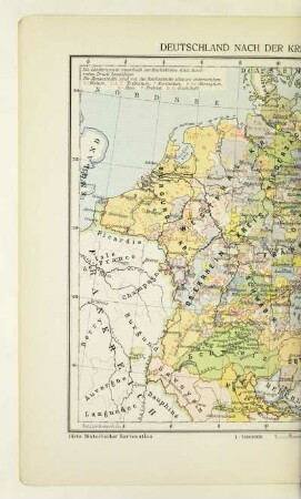 Deutschland nach der Kreiseinteilung (XVI. Jahrhundert)