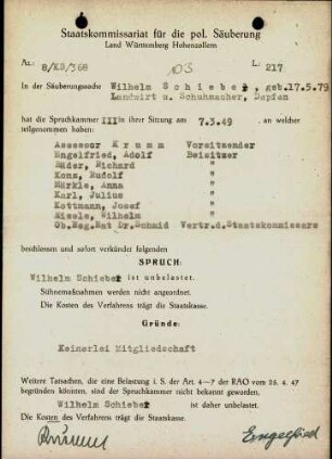 Schieber, Wilhelm