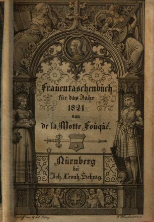 Frauentaschenbuch : für das Jahr .... 1821, 1821