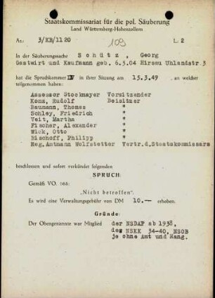 Schütz, Georg