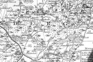 Geographische Delineation des Voigtländischen Creisses, Schenk, 1758 (Sign.: VII 106)