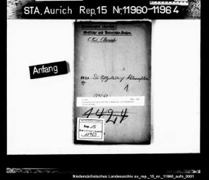 Zustimmung und Beihilfen der Landdrostei zu Schulbauten in Ihlowerfehn