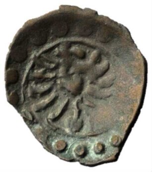 Fundmünze, Pfennig (Schüsselpfennig), Anfang des 17. Jh.