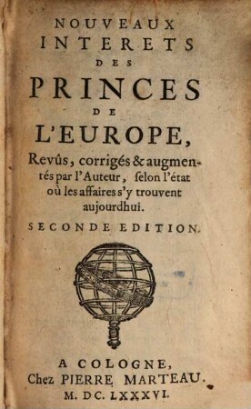 Nouveaux Inérêts des Princes de l'Europe