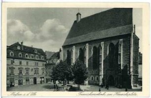 Meißen. Franziskanerkirche am Heinrichsplatz