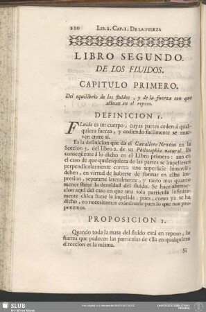 Libro Segundo. De Los Fluidos