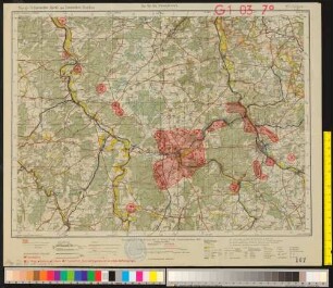 Topogr. Übersichtskarte des Deutschen Reiches, 167. Solgen