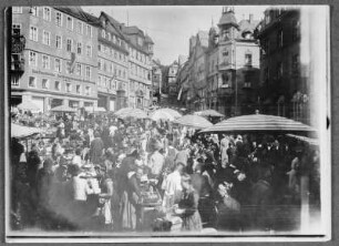 Markt in Marburg