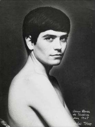 Werner Kunze als Jüngling etwa 1965