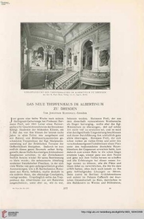 19: Das neue Treppenhaus im Albertinum in Dresden