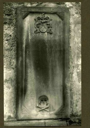 Karlskirche. Grabplatte Joh. Reinh. Webel, +1730