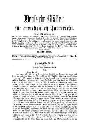 Psychologische Briefe : (Fortsetzung)