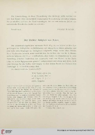 3: Der Dichter Antiphon aus Athen