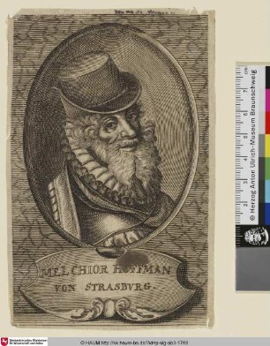 Melchior Hoffman von Strasburg [Melchior Hoffmann]