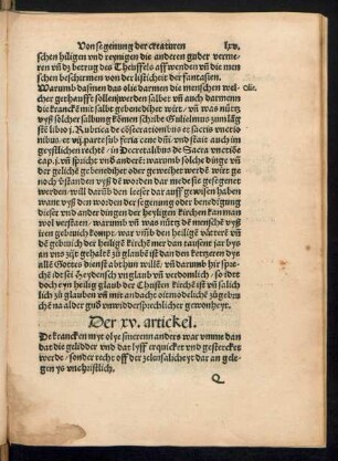 Der xv. artickel.